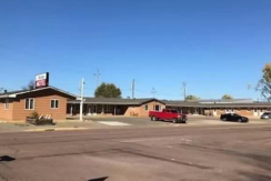 Exterior of motel for sale in South Dakota